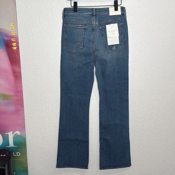 NWT JONATHAN SIMKHAI Charlie High Rise Bootcut Jeans In Sorrento Size 32 - Picture 6 of 14